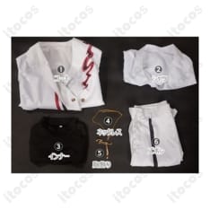 恋と深空 ホムラ（焰） 花の名のもとに コスプレ衣装 高再現で撮影映え、快適な着用設計 - 5枚目の画像（サムネイル）