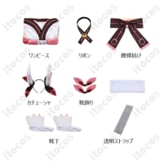 五河琴里 イフリート霊装 コスプレ衣装｜快適な着用感で高再現、イベント・撮影に - 5枚目の画像（サムネイル）