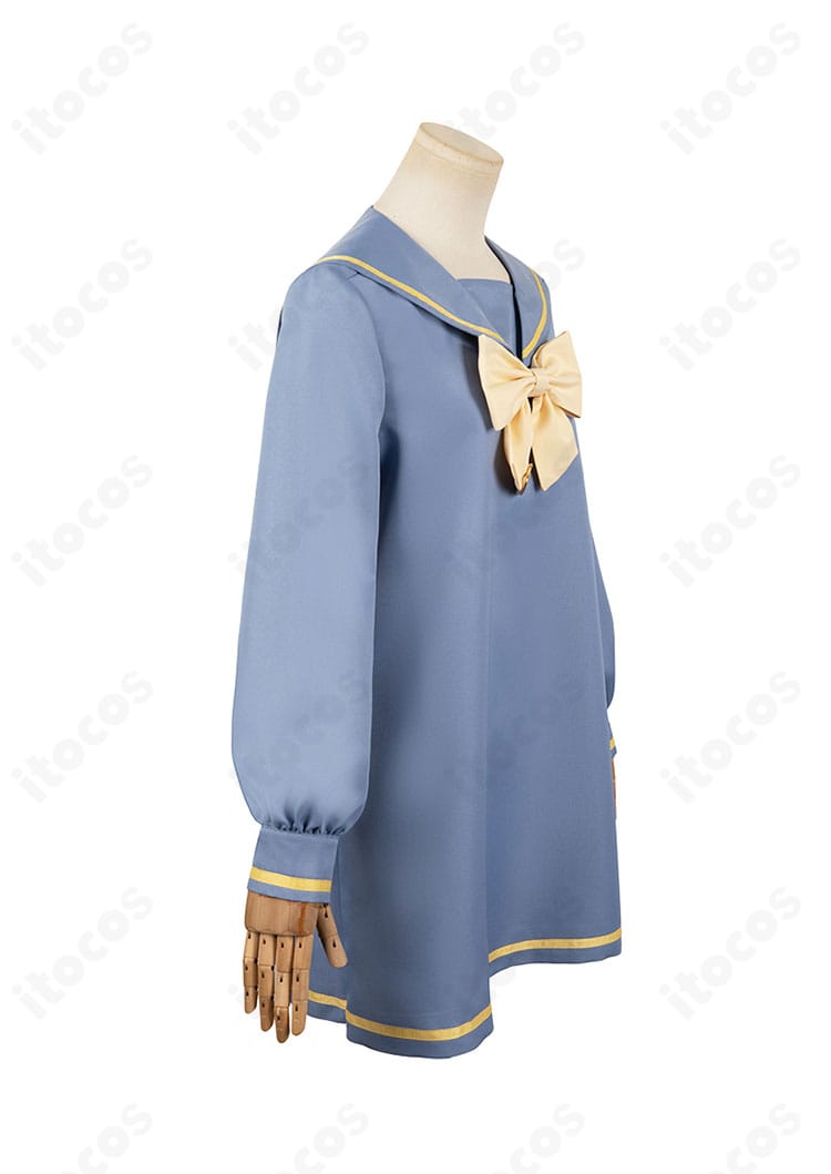 NEEDY GIRL OVERDOSE 超絶最かわてんしちゃん コスプレワンピースの右側ディテール（スカートラインとサイド縫製）