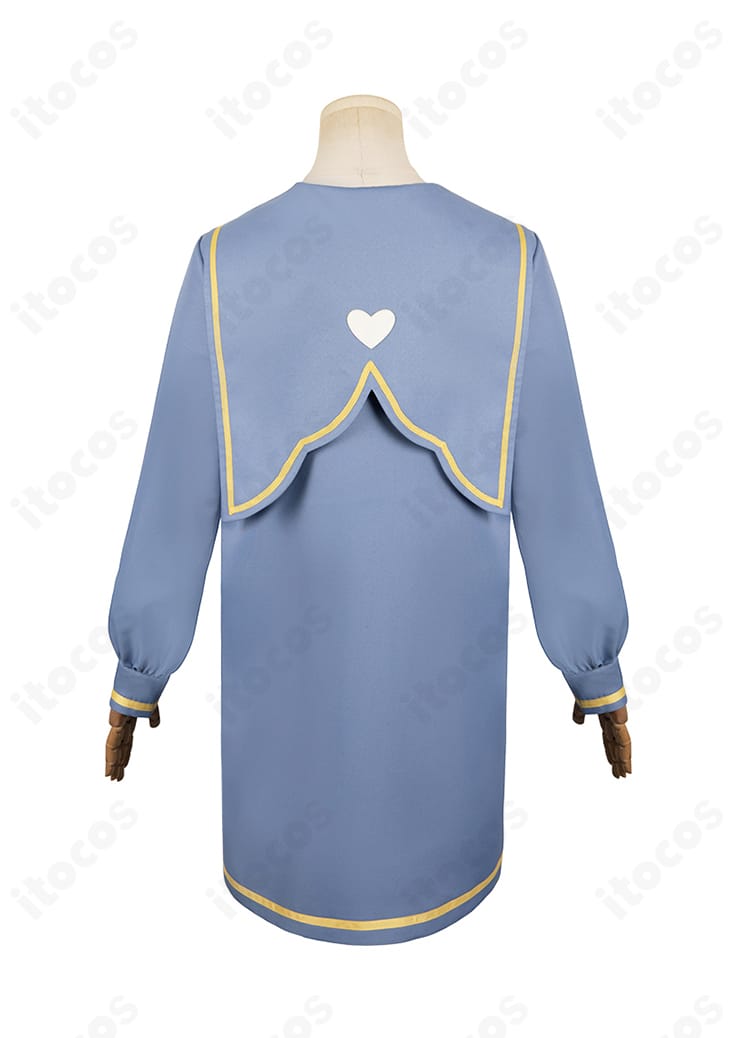 NEEDY GIRL OVERDOSE 超絶最かわてんしちゃん コスプレワンピースの背面画像（開閉部とシルエット）