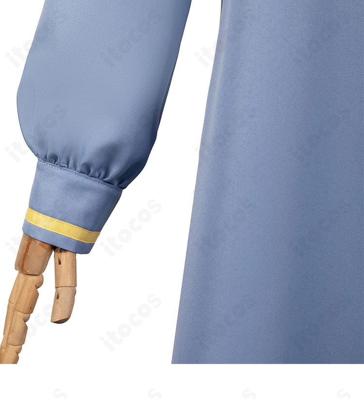 NEEDY GIRL OVERDOSE 超絶最かわてんしちゃん コスプレワンピースの袖口装飾とステッチの拡大