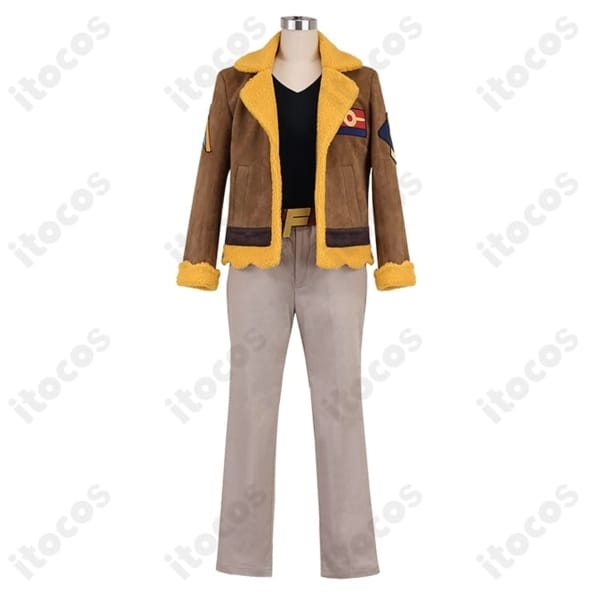 ポケットモンスター フリード博士 コスプレ衣装。精巧な装飾と動きやすさで撮影に最適