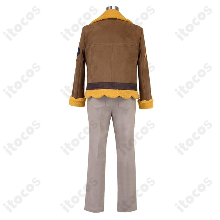 ポケットモンスター フリード博士 コスプレ衣装。精巧な装飾と動きやすさで撮影に最適 - 4枚目の画像