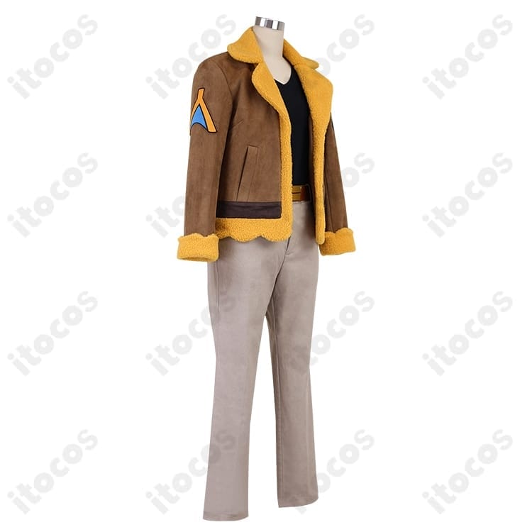 ポケットモンスター フリード博士 コスプレ衣装。精巧な装飾と動きやすさで撮影に最適 - 3枚目の画像