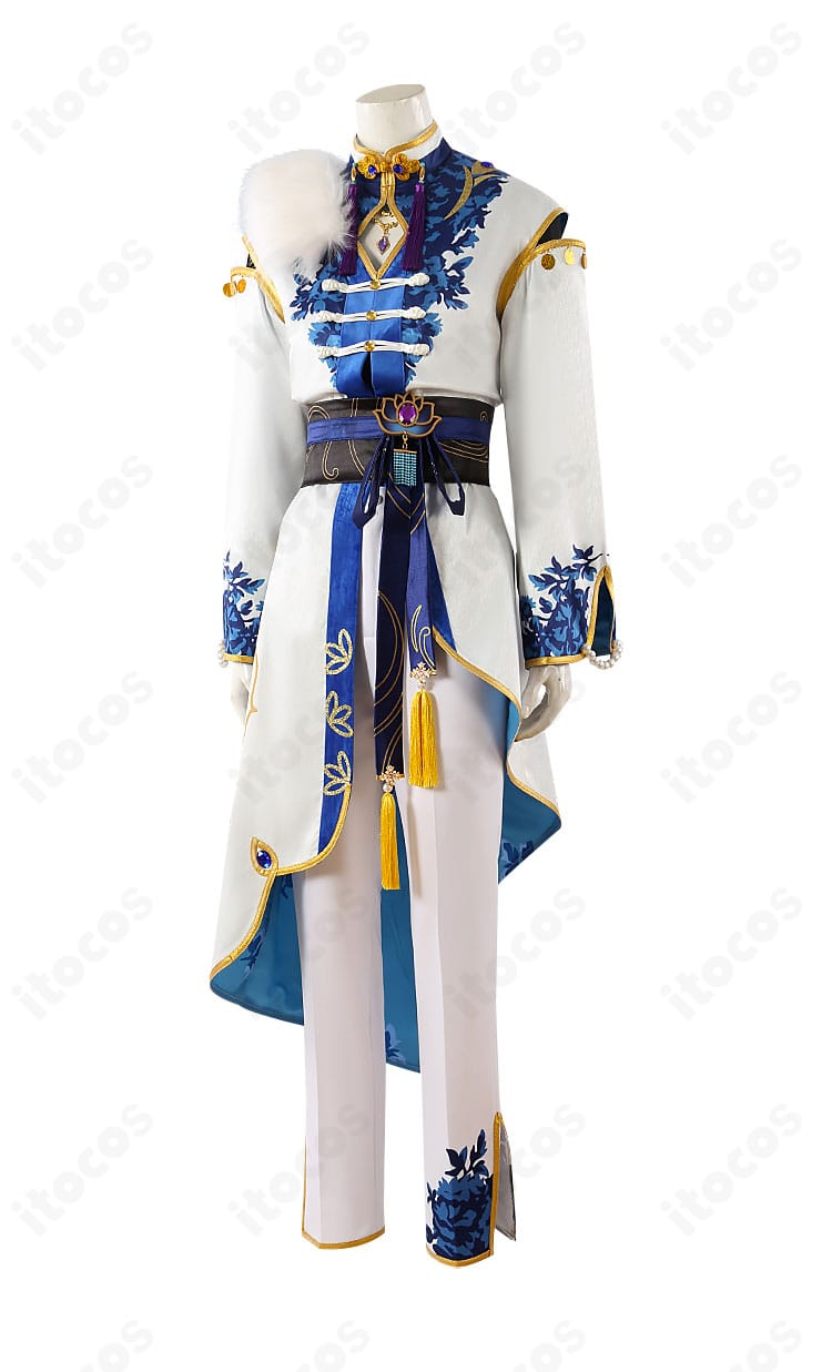 日々樹渉 コスプレ衣装の右側面。オーダーメイド対応のシルエットを確認できるカット