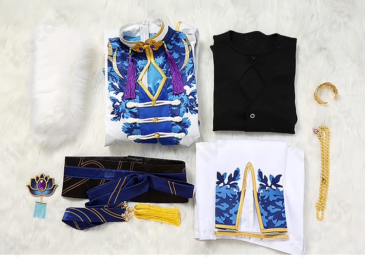 セット内容の一覧画像。日々樹渉および他キャラ用の各パーツが並ぶ