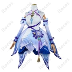原神 ニィロウ 東風はこぶ花の吐息 コスプレ 高再現で動きやすいフルセット、撮影・イベントに最適 - 2枚目の画像（サムネイル）