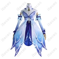 原神 ニィロウ 東風はこぶ花の吐息 コスプレ 高再現で動きやすいフルセット、撮影・イベントに最適 - 3枚目の画像（サムネイル）