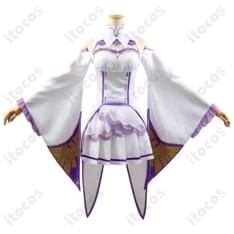 エミリア 通常衣装コスプレ｜高再現で軽やか、撮影やイベントに最適 - 1枚目の画像（サムネイル）