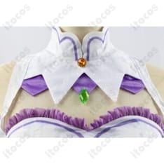 エミリア 通常衣装コスプレ｜高再現で軽やか、撮影やイベントに最適 - 3枚目の画像（サムネイル）