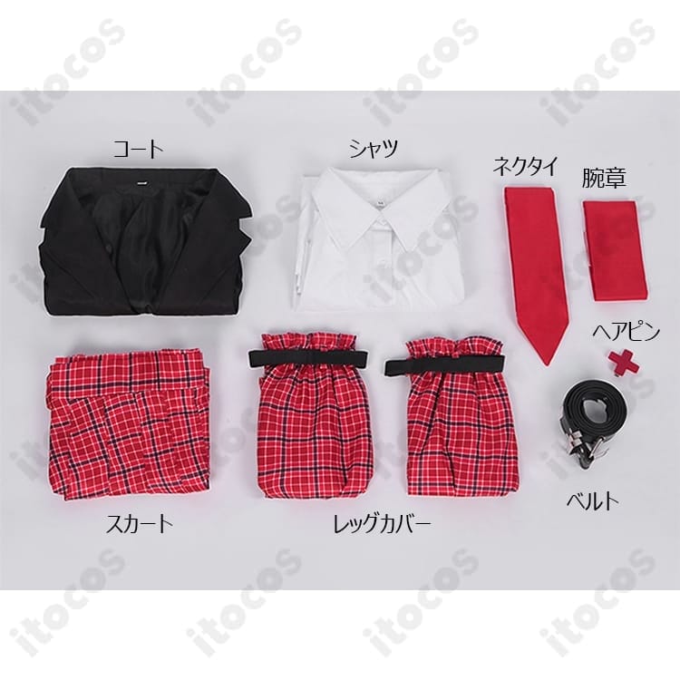 しゅごキャラ! 日奈森あむ 聖夜学園制服コスプレ｜高再現で動きやすくイベントに最適 - 5枚目の画像
