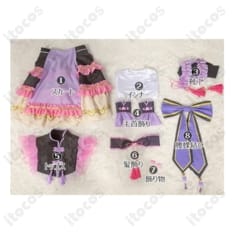 真中らぁら チャイナゴシックコーデ衣装｜高再現度で映えるフルセット、S〜XL・イベント撮影に最適 - 3枚目の画像（サムネイル）