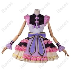 真中らぁら チャイナゴシックコーデ衣装｜高再現度で映えるフルセット、S〜XL・イベント撮影に最適 - 1枚目の画像（サムネイル）