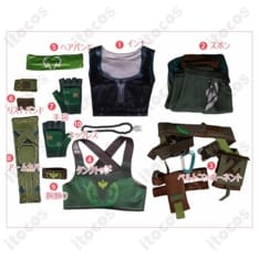 ヴァロラント スカイ コスプレ衣装｜高再現で快適、イベント＆撮影に最適 - 4枚目の画像（サムネイル）