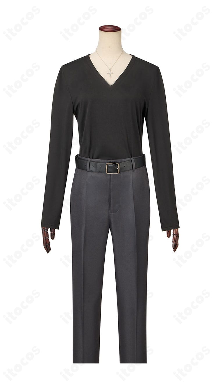 グレイ・フルバスター衣装の内側構造と正面の縫製仕様