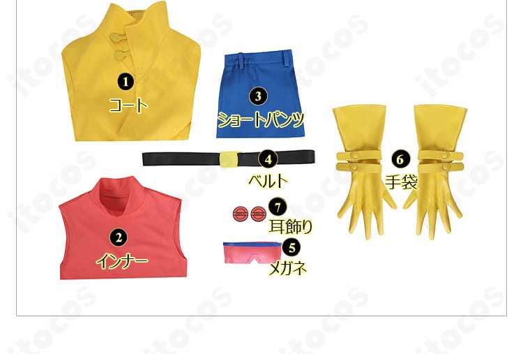 X-MEN ’97 ジュビリー衣装の全身バックショット。コートの長さと落ち感を確認