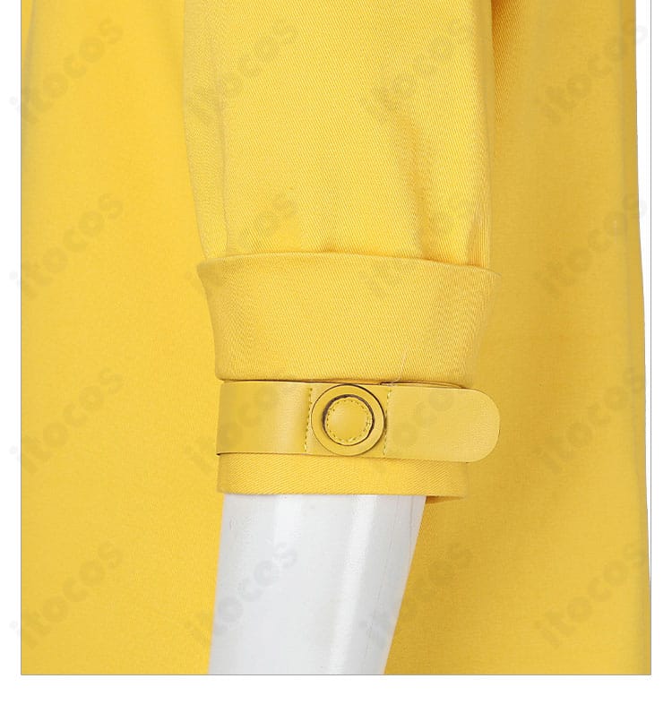 ジュビリー コスプレ衣装の袖デザイン。動きを出しやすいカッティング