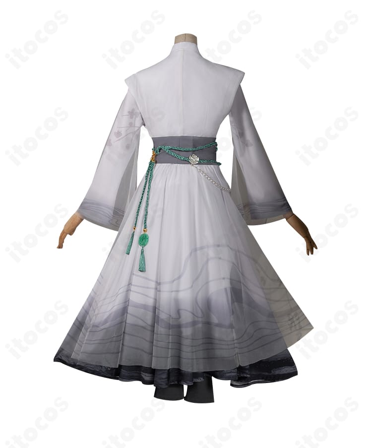 第五人格 骨董商「墨韻」コスプレ衣装の背面全体図