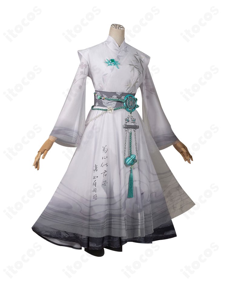 第五人格 骨董商「墨韻」コスプレ衣装の側面シルエット