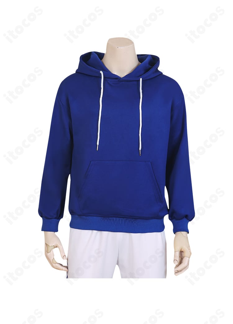 インナーのスウェットシャツ部分ディテール。リブや生地感でキャラクターらしさを強調。