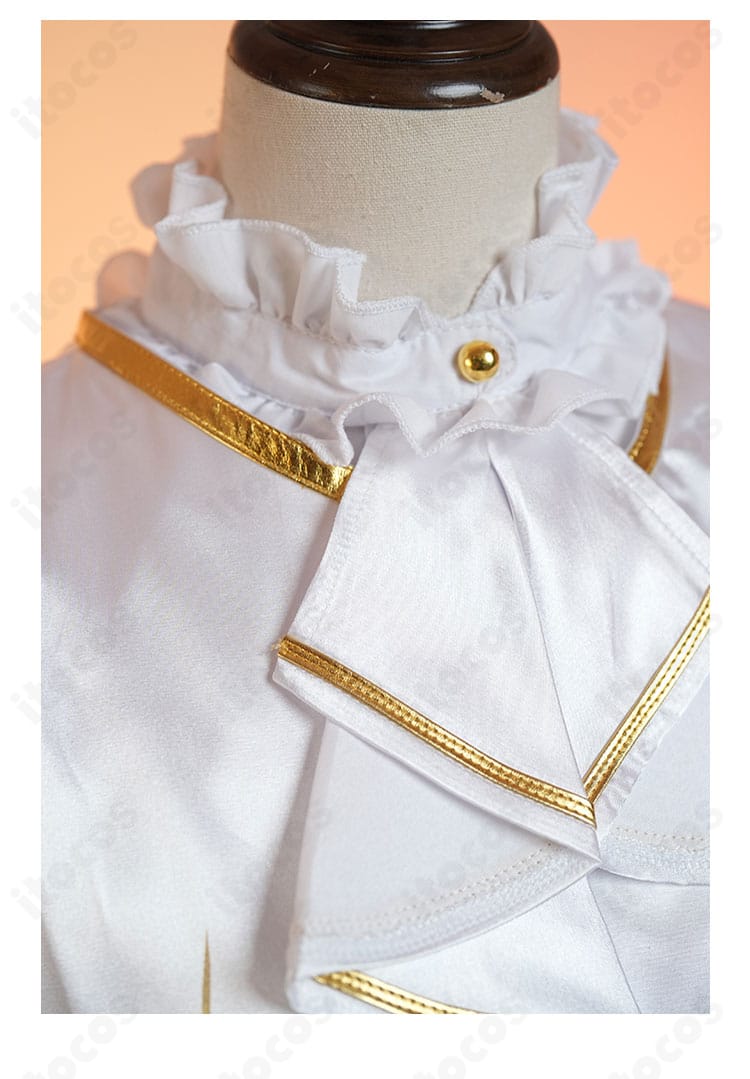 襟装飾の詳細画像｜先斗寧衣装の精緻な刺繍と端正な縫製仕上げ