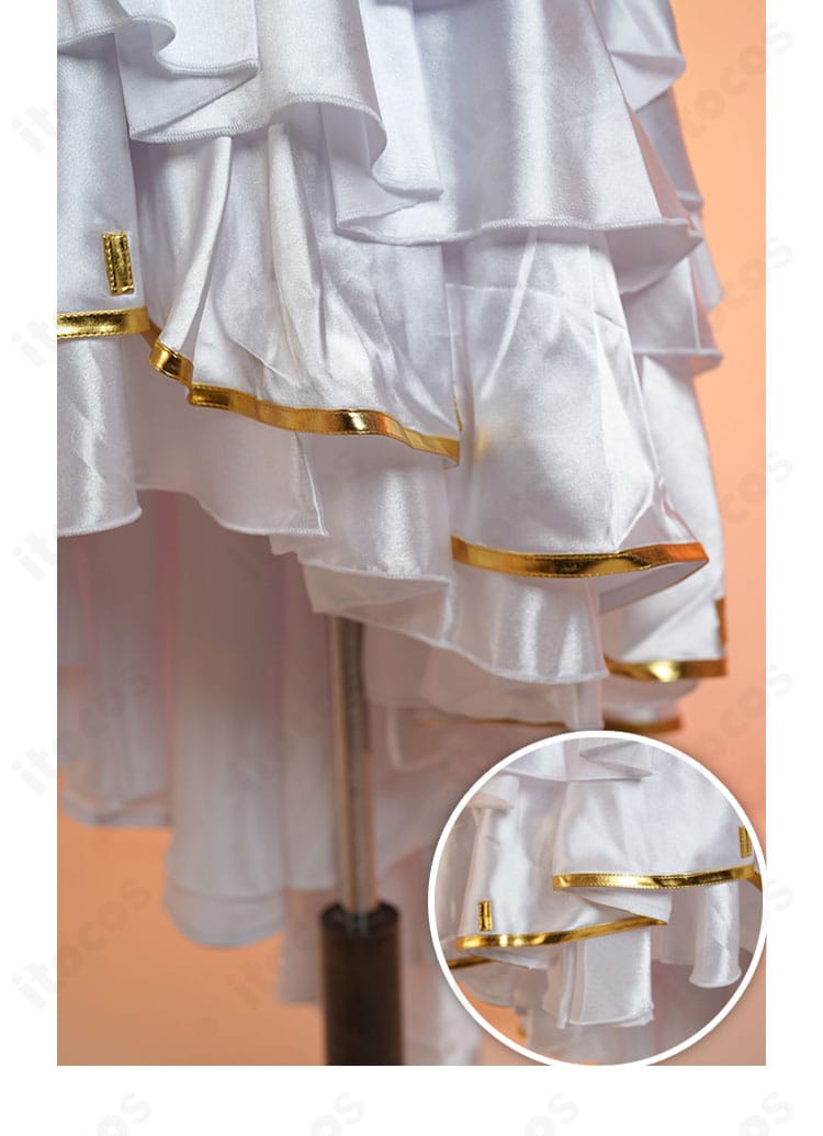 スカート裾装飾の詳細画像｜エレガントな裾デザインと写真映えする装飾