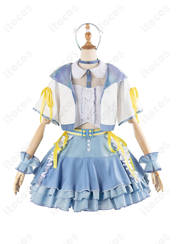 学園アイドルマスター 藤田ことね衣装の正面全景。発色と再現度が分かるフロントビュー