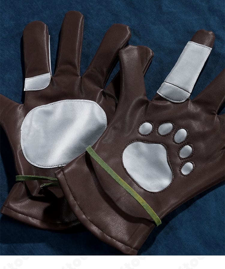 第五人格 墓守コスプレ衣装の手袋装飾アップ。縫製と装飾ラインの再現性に注目