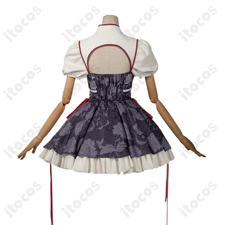 終わりのセラフ クルル・ツェペシ中華風アレンジ衣装 豪華刺繍で高再現・イベント映え - 3枚目の画像