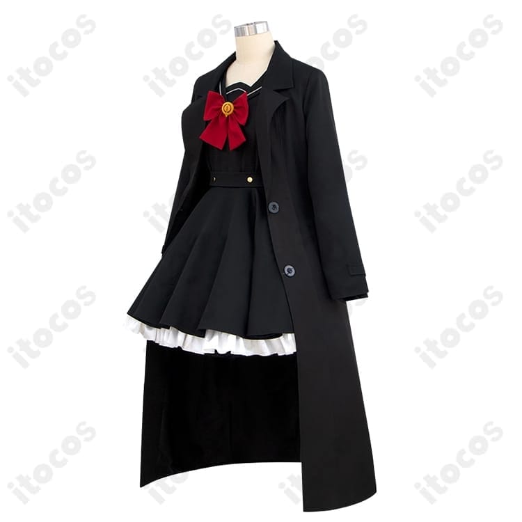 ブルーアーカイブ ニヤニヤ教授 コスプレ衣装 学園制服風 小物一式で即撮影・高再現 - 2枚目の画像