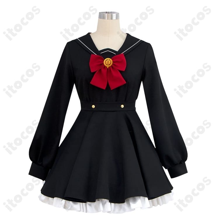 ブルーアーカイブ ニヤニヤ教授 コスプレ衣装 学園制服風 小物一式で即撮影・高再現 - 4枚目の画像