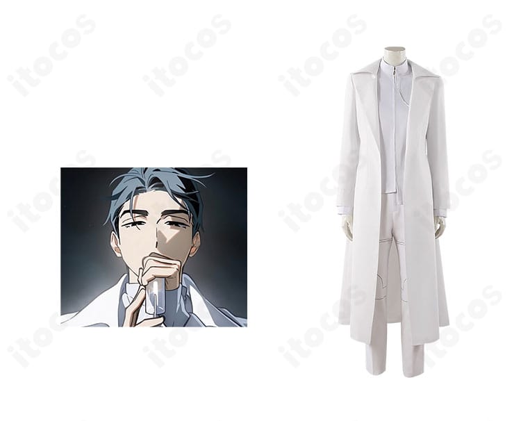 商品正面とイヴァンのビジュアルを並置したALIEN STAGE Round 6 Cureコスプレ衣装のコラボ写真