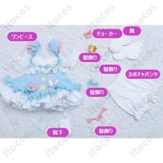 初音ミク 夢かわプリンセス衣装｜細部まで再現、撮影・イベントで映える一着 - 4枚目の画像（サムネイル）