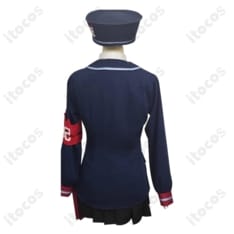 ブルーアーカイブ 風紀委員会制服 高再現コスプレ衣装。着心地良好で撮影会・イベントに最適 - 3枚目の画像（サムネイル）