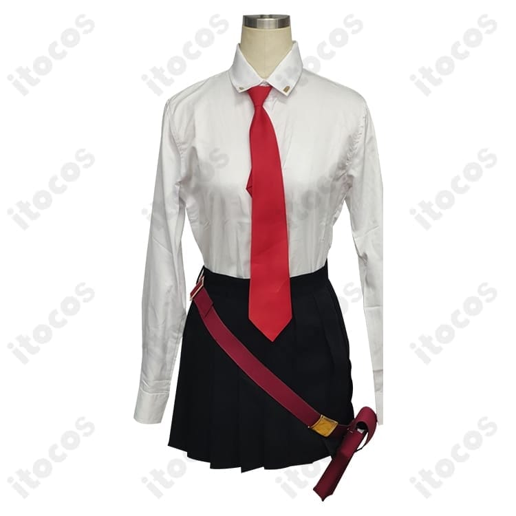 ブルーアーカイブ 風紀委員会制服 高再現コスプレ衣装。着心地良好で撮影会・イベントに最適 - 4枚目の画像