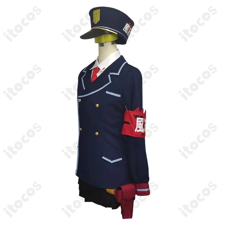 ブルーアーカイブ 風紀委員会制服 高再現コスプレ衣装。着心地良好で撮影会・イベントに最適 - 2枚目の画像