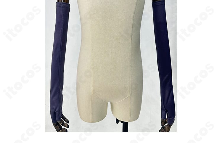 ヴァギー コスプレに合わせた手袋のディテール参考画像（コーデ例）