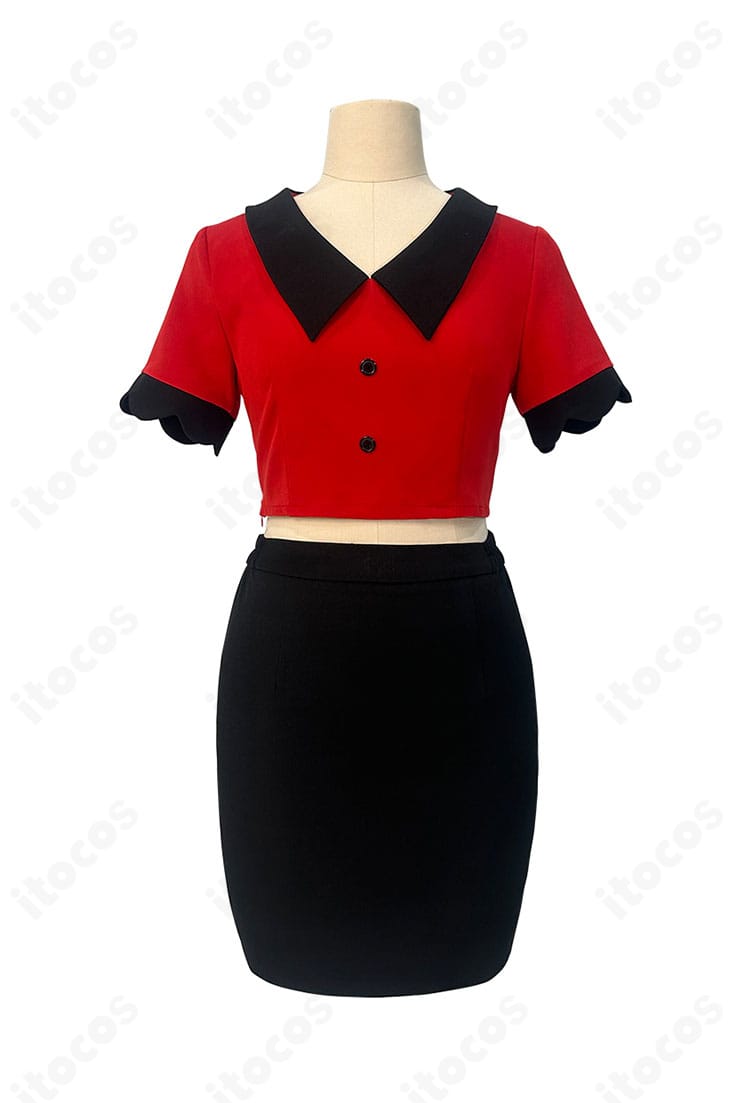 ヴァギー コスプレ衣装の正面全体カット｜トップスとスカートのバランスが分かる写真