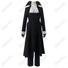 文豪ストレイドッグス 芥川龍之介 コスプレ衣装｜精緻ディテールと快適着用でイベント・撮影に最適 - 1枚目の画像（サムネイル）