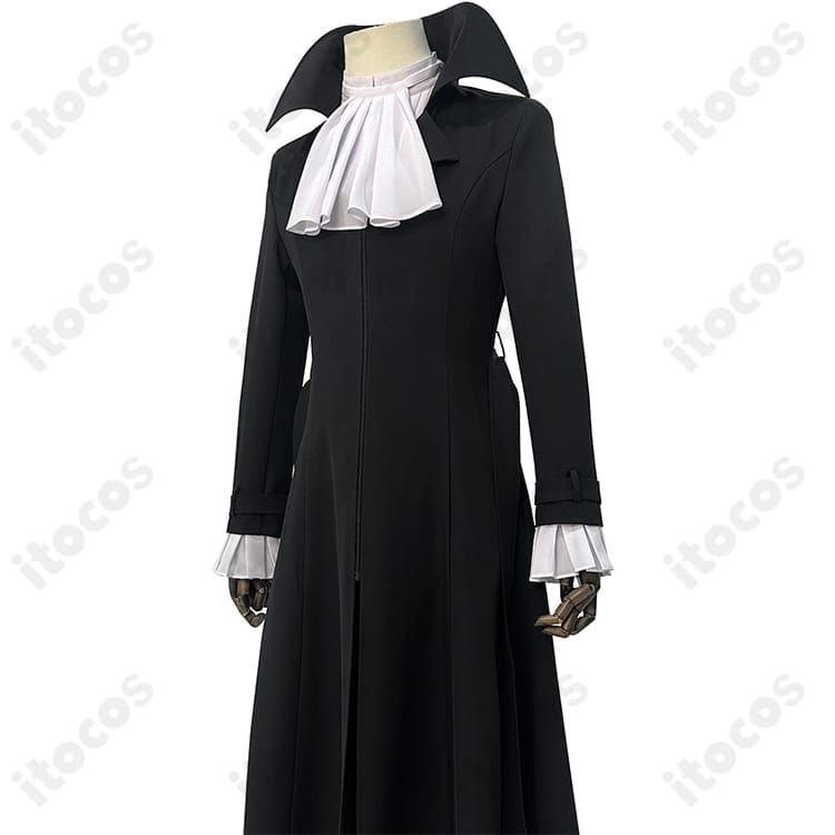 文豪ストレイドッグス 芥川龍之介 コスプレ衣装｜精緻ディテールと快適着用でイベント・撮影に最適 - 3枚目の画像