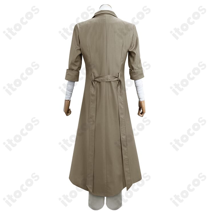 太宰治 コスプレ衣装｜高再現トレンチコート6点セット 快適で動きやすく撮影に最適 - 2枚目の画像