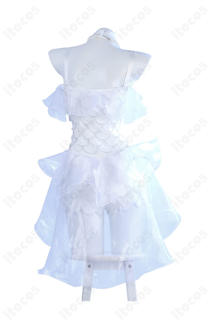 グレイス コスプレ衣装の背面全体画像（装飾配置）