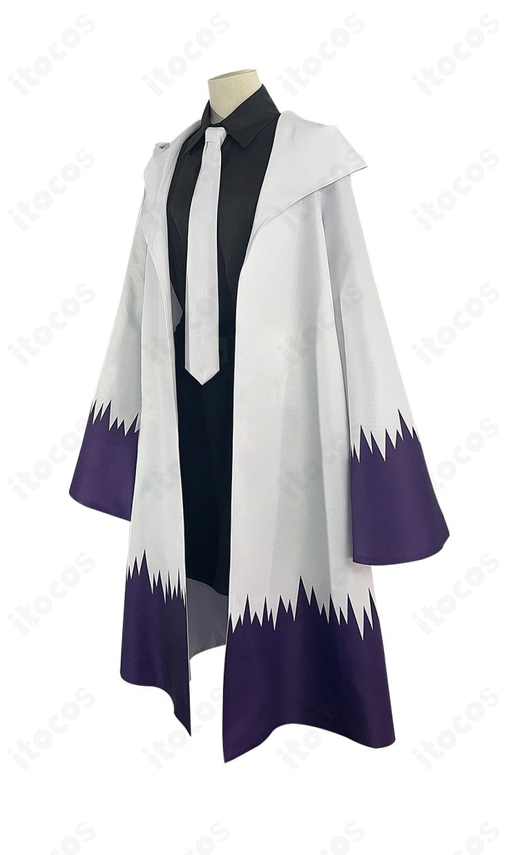 商品左側面｜スタイリッシュなシルエットと袖・裾のラインが見える学園制服風デザイン