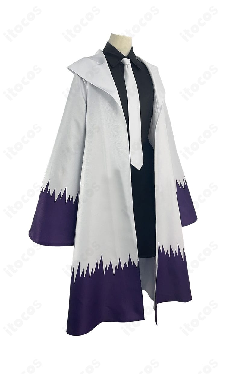 商品右側面｜マッシュル 学園制服風コスプレ衣装のサイドラインと装飾の近接ディテール