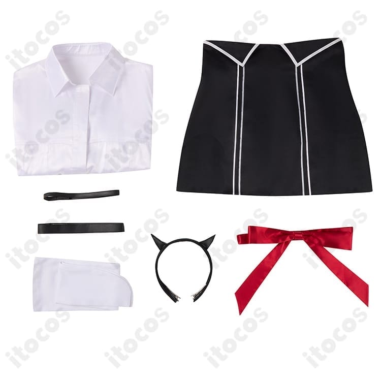 ブルーアーカイブ 夜桜キララ コスプレ衣装 高再現セットでイベント・撮影に最適 - 5枚目の画像