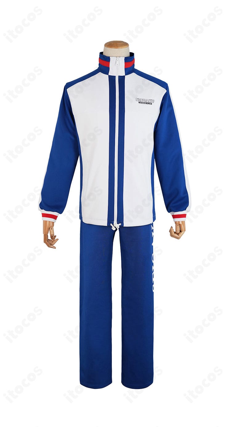 テニスの王子様 越前リョーマ 青春学園ジャージ 上着とズボンの正面全体写真