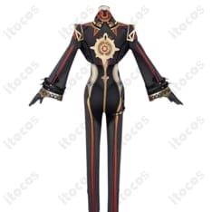 原神 マーヴィカ 炎神 コスプレ衣装｜豪華刺繍で高再現、軽量で撮影・イベントに最適 - 3枚目の画像（サムネイル）