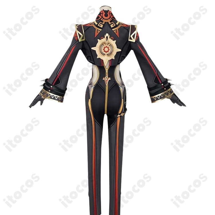 原神 マーヴィカ 炎神 コスプレ衣装｜豪華刺繍で高再現、軽量で撮影・イベントに最適 - 3枚目の画像