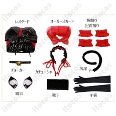 時崎狂三 猫耳コスプレ衣装｜高再現シルエットで撮影映え、イベントにも最適 - 5枚目の画像（サムネイル）