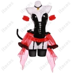 時崎狂三 猫耳コスプレ衣装｜高再現シルエットで撮影映え、イベントにも最適 - 1枚目の画像（サムネイル）